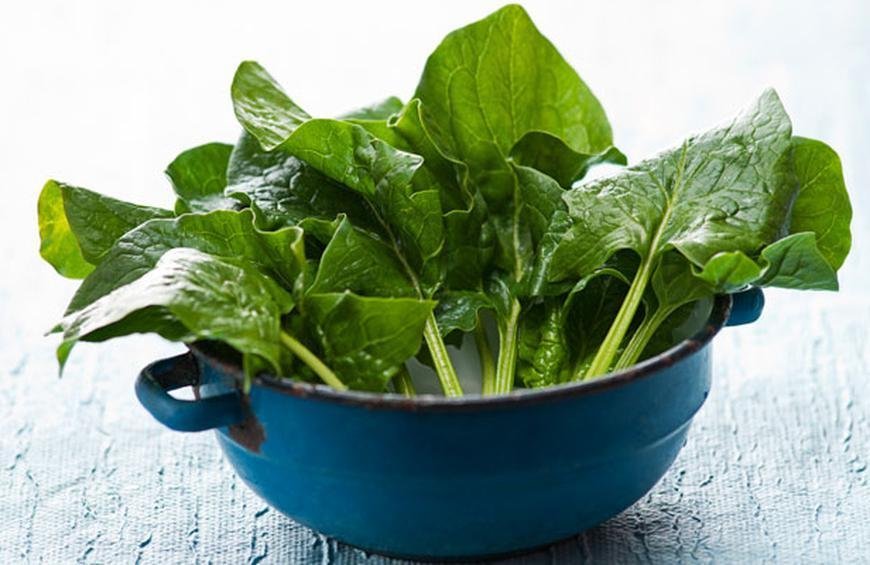 Spinach healthy food 