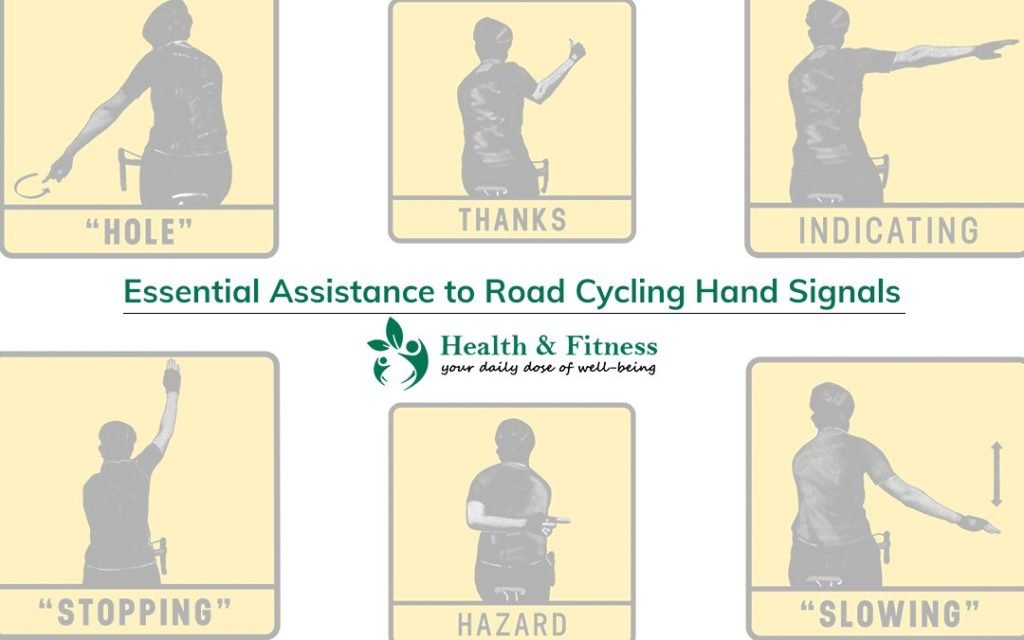 Road Cycling Hand Signals