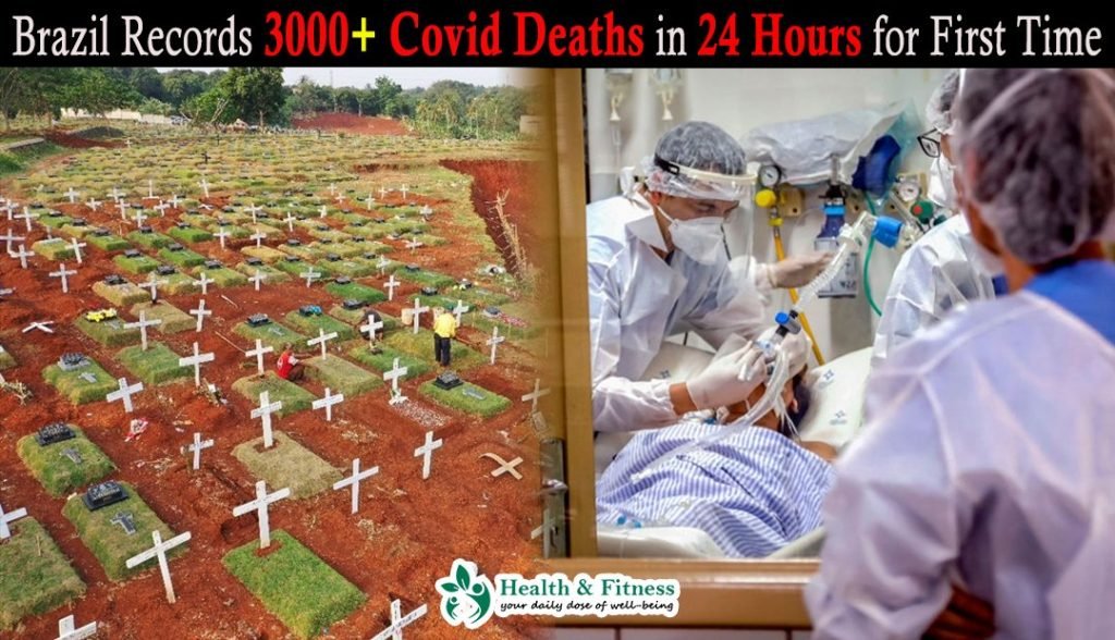 Brazil Records 3000+ Covid Deaths in 24 Hours