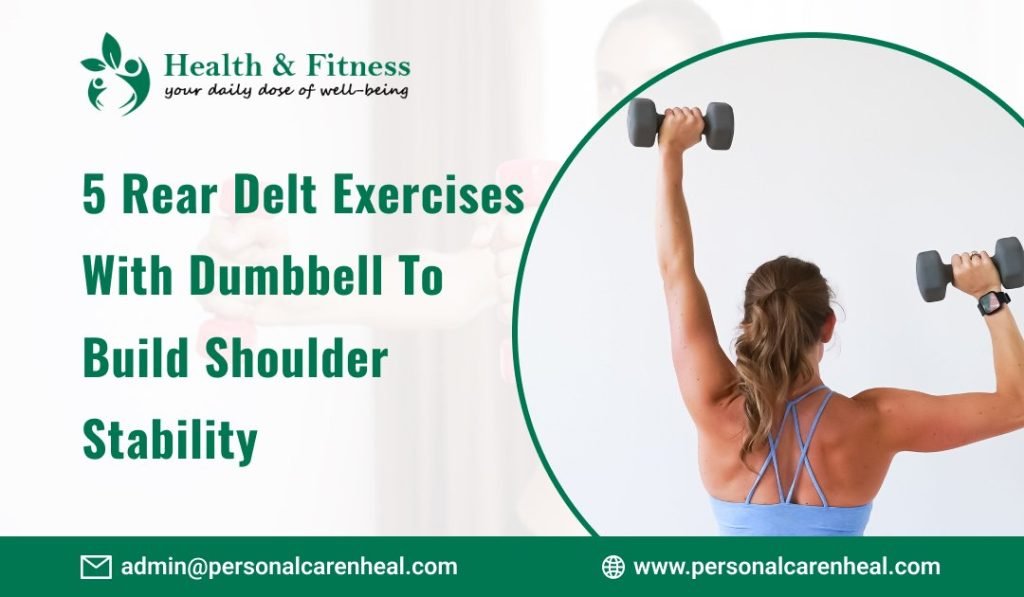 5 Rear Delt Exercises with Dumbbell to Build Shoulder Stability